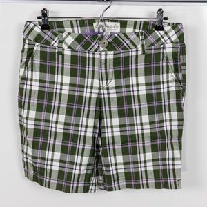 Y2K Aeropostale Plaid Bermuda Shorts